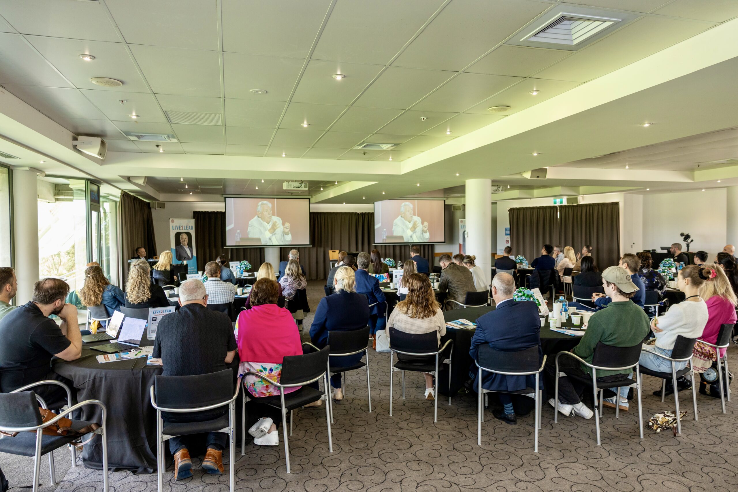 Audience at Andy Rolston leadership event