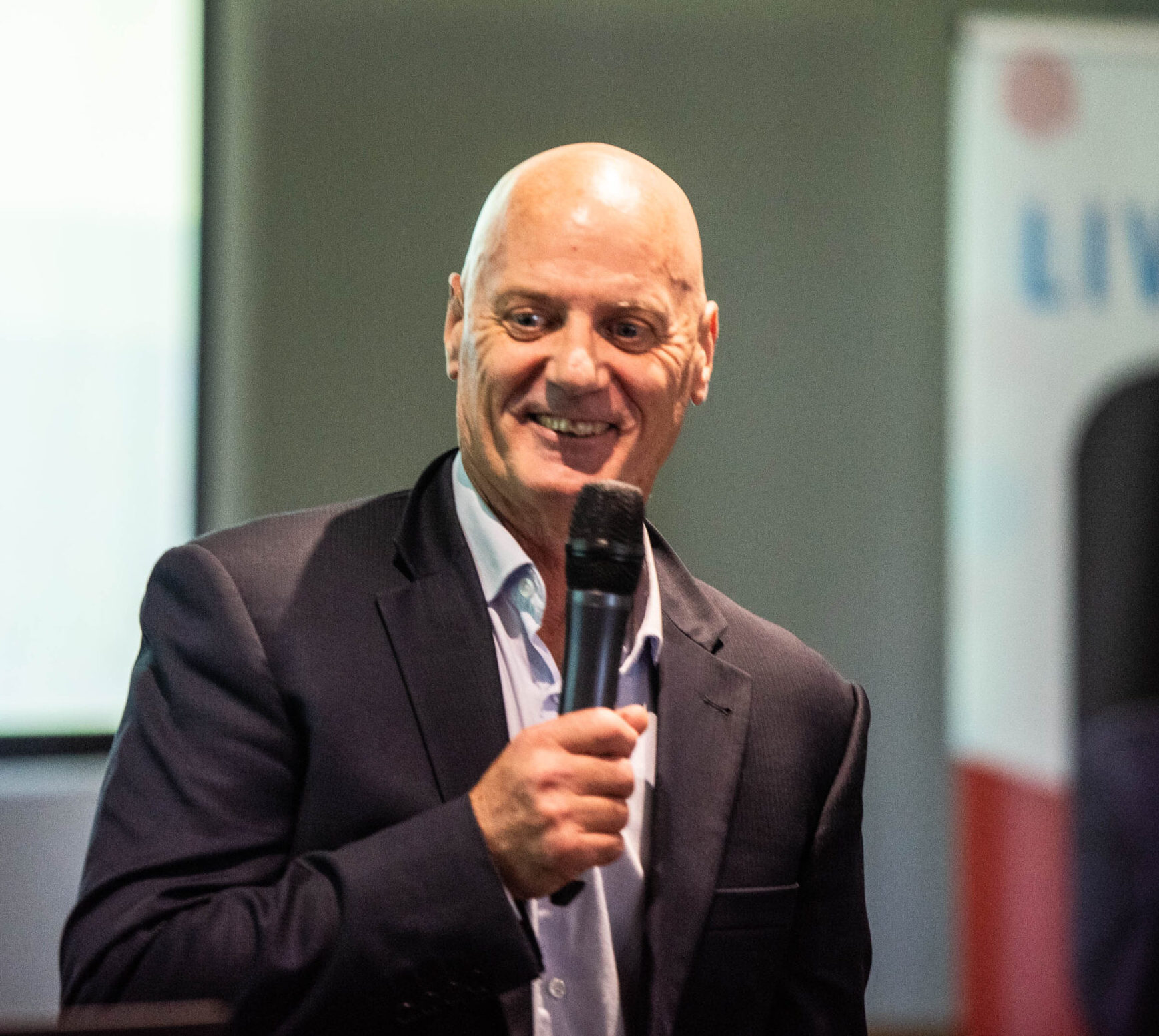 Andy Rolston speaking at Live2Lead